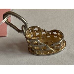 Coliseum Colosseum Charm Pendant Necklace Sterling Silver Gold Rome Italy